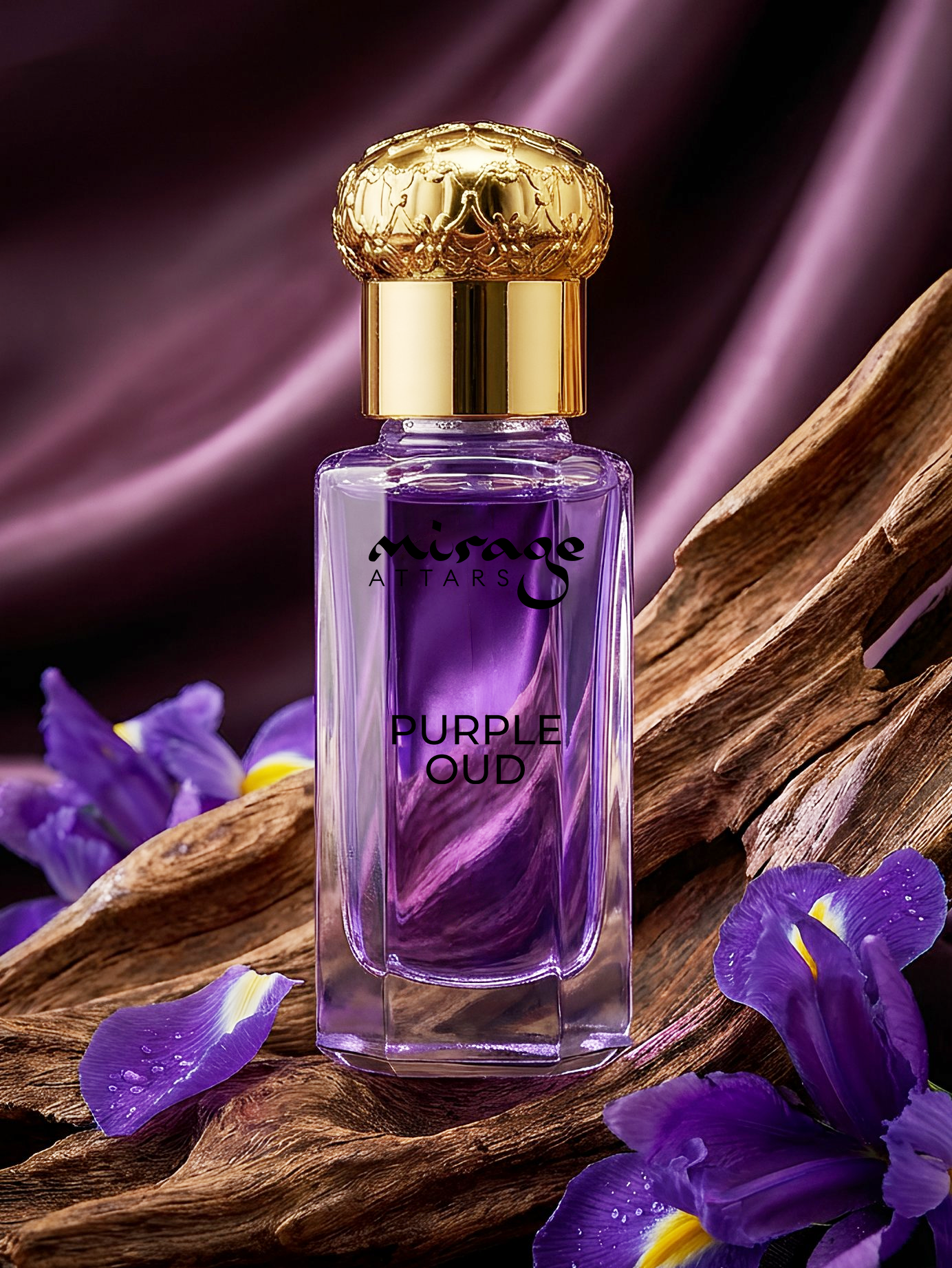Purple Oud by Mirage Attars (6ml) - Image 3