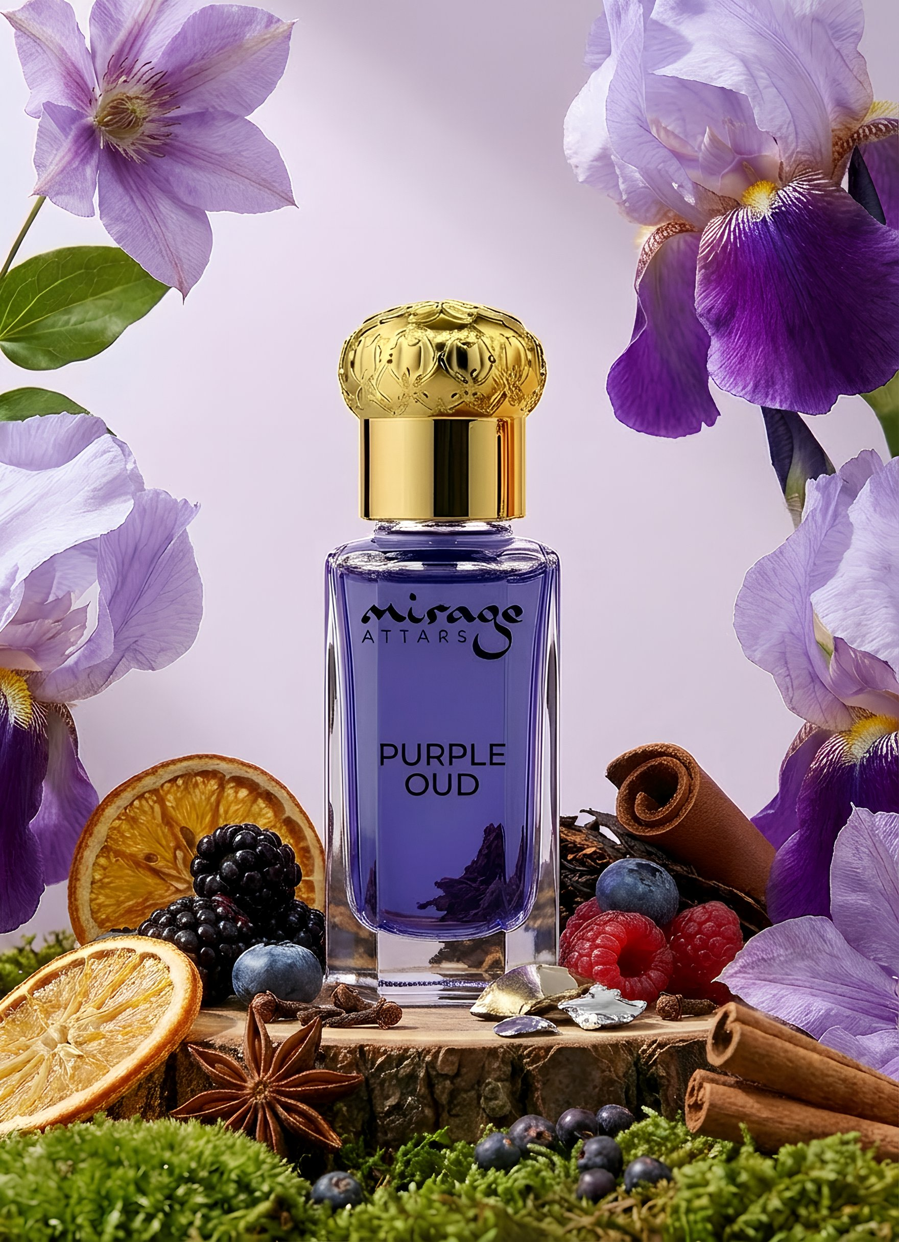 Purple Oud by Mirage Attars (6ml) - Image 4