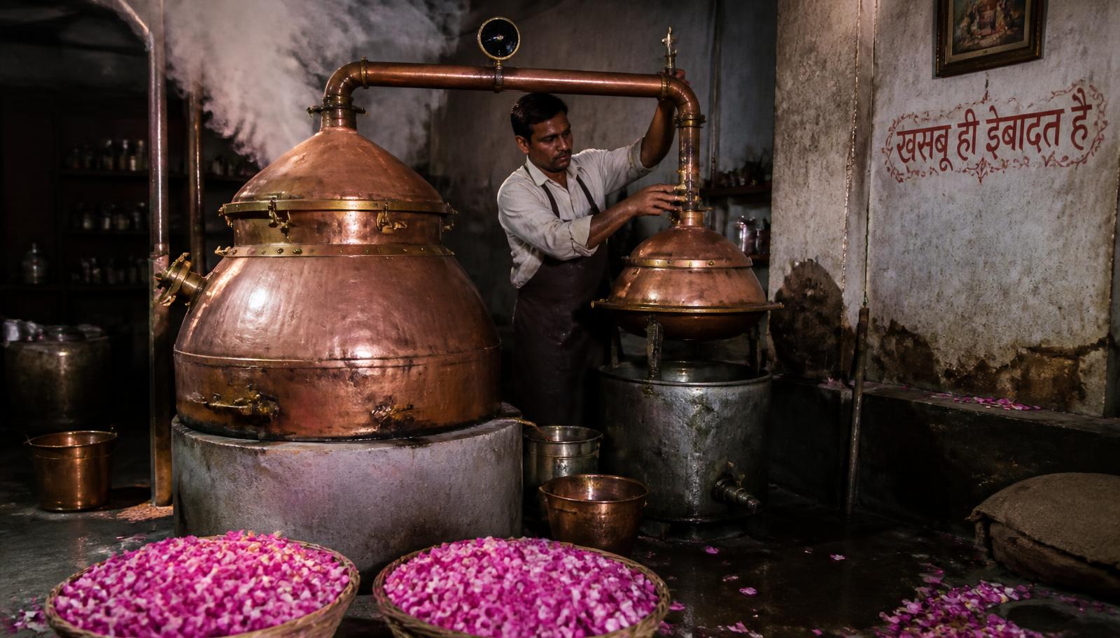 How Is Attar Made? Inside Deg and Bhapka Distillation